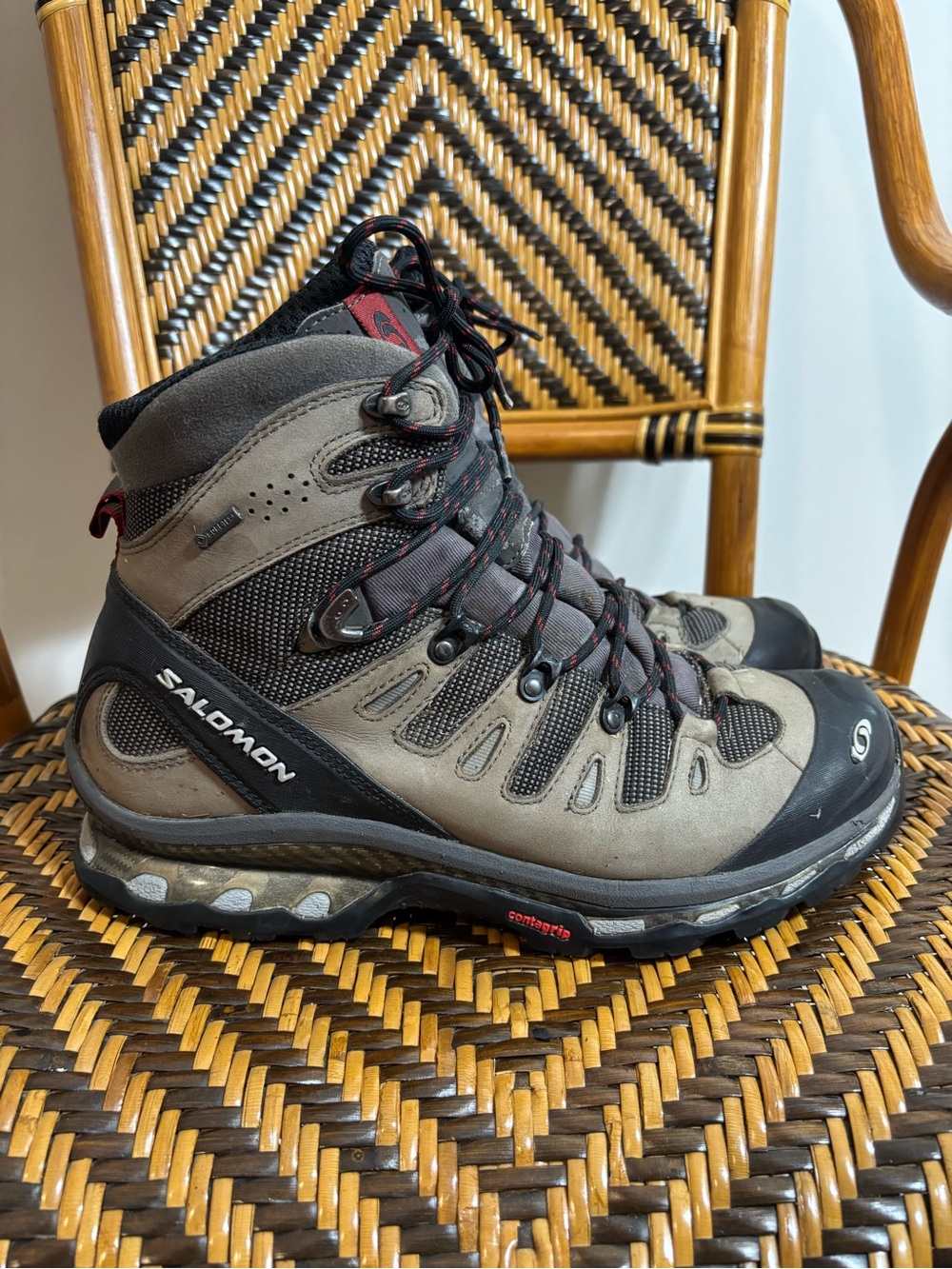 Salomon Quest 4D GTX Lace Up Tactical Hiking Boots 10.5